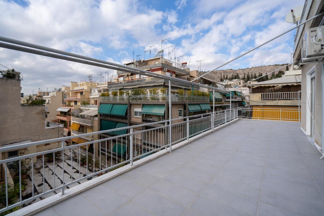 Athens Hideout Apt, Big Rooftop With City View Lejlighed Eksteriør billede