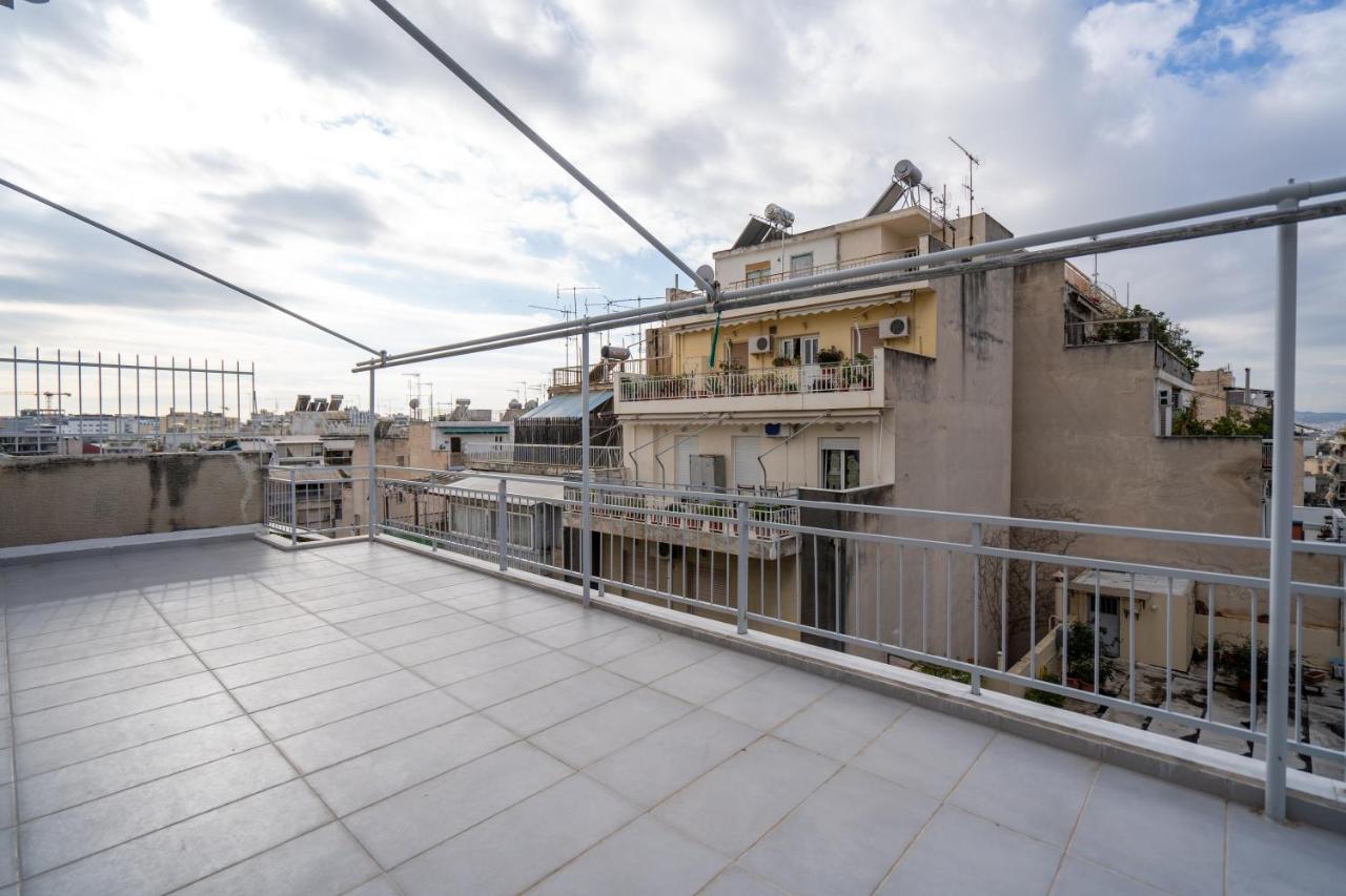 Athens Hideout Apt, Big Rooftop With City View Lejlighed Eksteriør billede